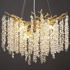 Michelli Modern Crystal Tree Branch Chandelier for Living Room