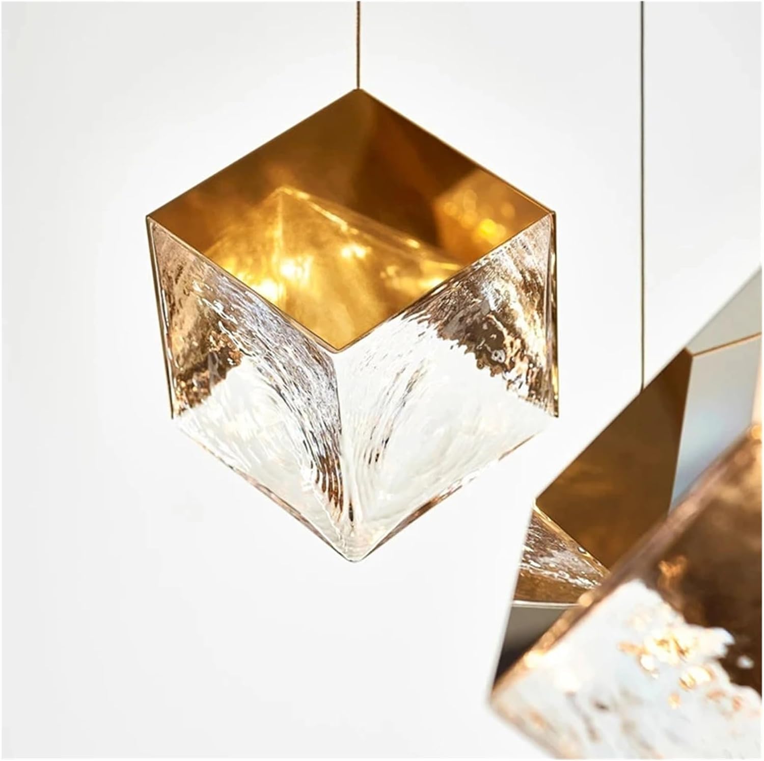 Modern G4 Led 26 Light Chandelier Glass Ice Cube Light Kitchen Living Room Ceiling Lighting Room-Chandelier-Blushlighting-Blushlighting