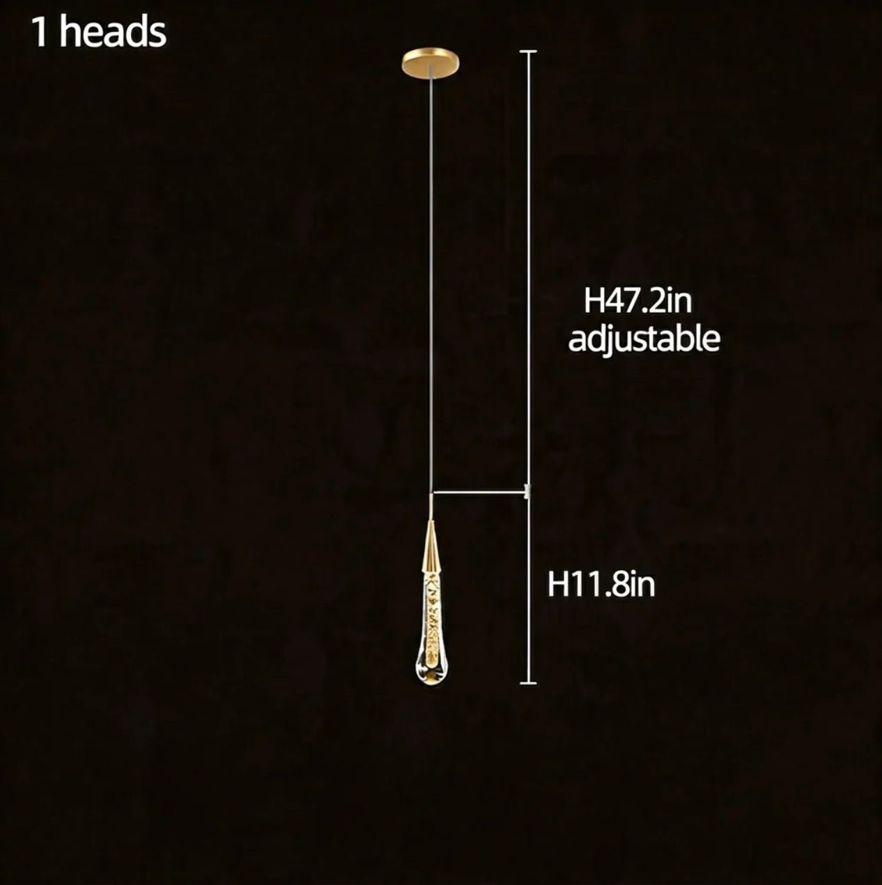 Modern Gold Chandelier Pendant Light Hanging Aluminum LED Fixture for Dining Room Illumination - 15 headsWarm lightBlushlighting