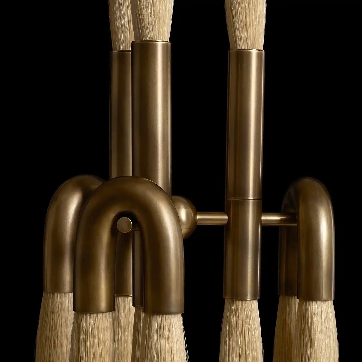 Modern Heritage Horsehair 9 - Light Pendant Unique Luxury Light Fixture - Blushlighting