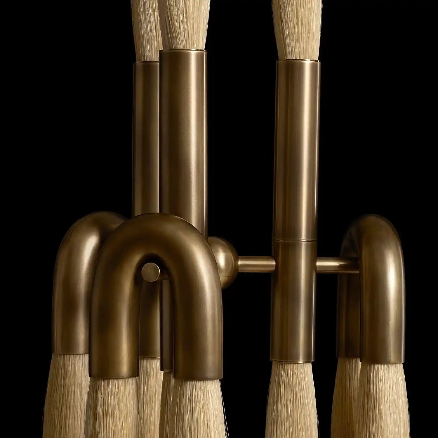 Modern Heritage Horsehair 9 - Light Pendant Unique Luxury Light Fixture - Blushlighting