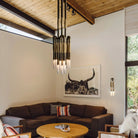 Modern Heritage Horsehair 9 - Light Pendant Unique Luxury Light Fixture - Blushlighting