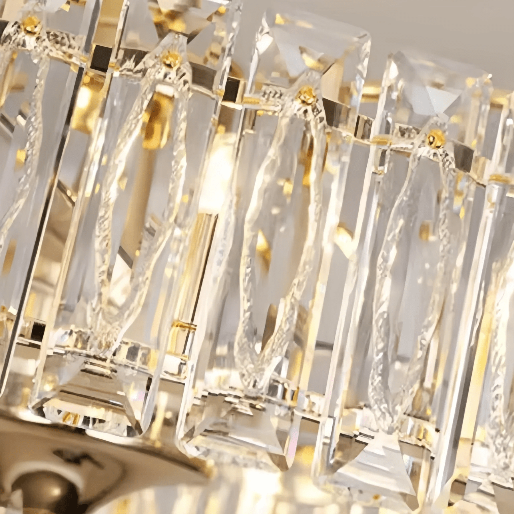 Modern Invisible Blade Fan Light Crystal Chandelier for Living/Dining Room/Bedroom - D26.8"Warm LightBlushlighting