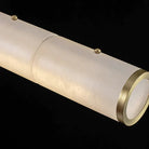 Modern Linear Alabaster Chandelier, Chandelier Over Dining Table-Pendant Light-Blushlighting