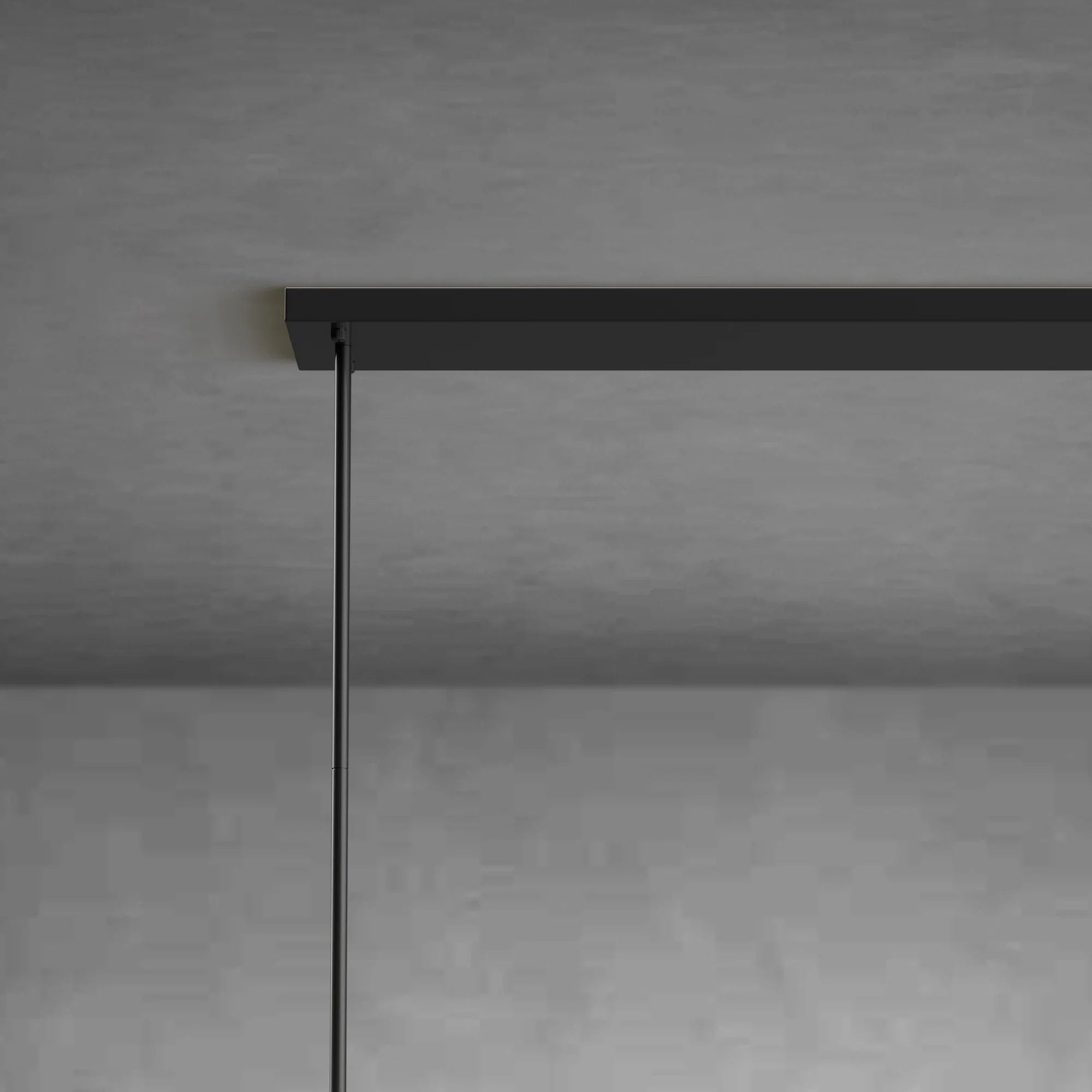 Modern Linear Chandelier with Clear Glass Cylinder Lights for Dining Room - Black54" 16 - LightBlushlighting
