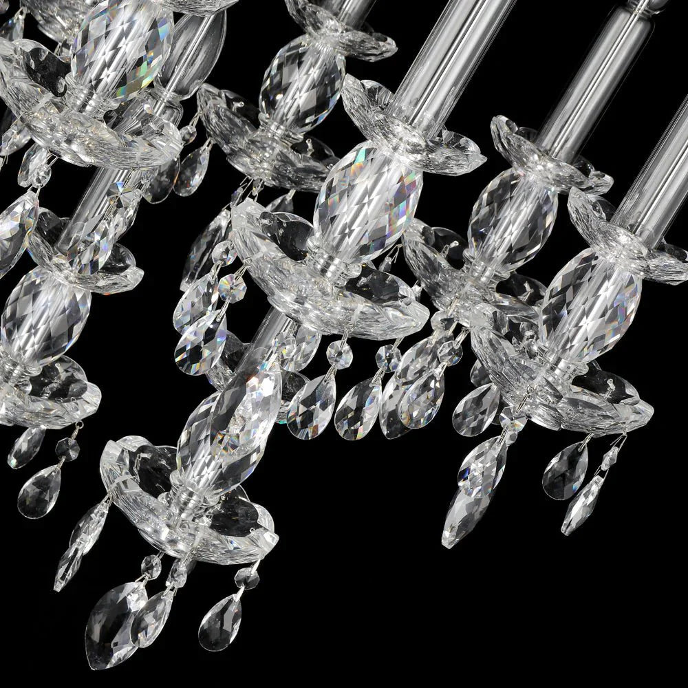 Modern Linear Crystal Lighting - Blushlighting