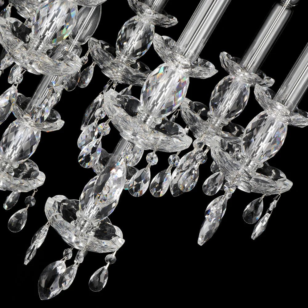 Modern Linear Crystal Lighting - Blushlighting