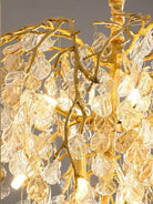 Modern Luxury Leaf Branch Glass Chandelier for Living/Dining Room/Bedroom-Chandeliers-Blushlighting
