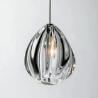 Modern Nordic Style Hand Blown Glass Pendant Crystal Chandelier for Dining Room/Living Room/Stairwell - 10 Lights/D19.7"*H118.1"/18KGRoundWarm LightBlushlighting