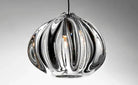 Modern Nordic Style Hand Blown Glass Pendant Crystal Chandelier for Dining Room/Living Room/Stairwell - 10 Lights/D19.7"*H118.1"/18KGRoundWarm LightBlushlighting