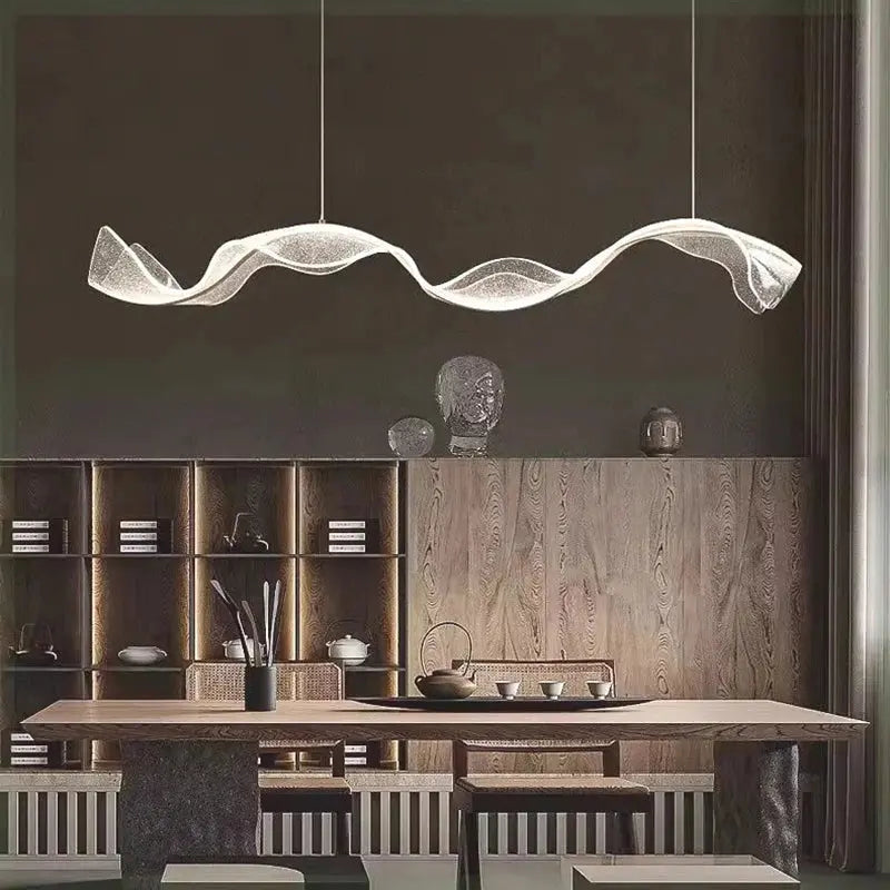 Modern Ocean Wave Pendant Chandelier for Kitchen Seus Lighting