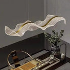 Modern Ocean Wave Pendant Chandelier for Kitchen - Gold38.52” (100 cm)Remote Control (Dimmable)Blushlighting
