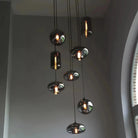 Modern Pendant Fixture light For 2 Story Foyer /Enterway /Staircase - Blushlighting