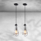 Modern Raindrop Pendant Light - BlackSet of 2Blushlighting