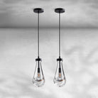 Modern Raindrop Pendant Light - BlackSet of 2Blushlighting