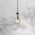 Modern Raindrop Pendant Light - BlackSingleBlushlighting