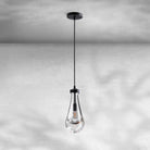 Modern Raindrop Pendant Light - BlackSingleBlushlighting