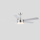 Modern Recessed Ceiling Fan Light - NickelBlushlighting