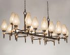 Modern Rectangular Crystal Shade Chandelier for Dining Room - L63"*W27.56"*H31.5"(L160cm*W70cm*H80cm)Blushlighting