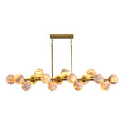 Modern Round Alabaster Chandelier D1400
