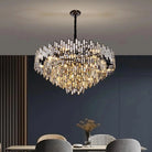 Modern Round Luxury K9 Crystal Chandelier for Dining Room Entryway Foyer - Blushlighting