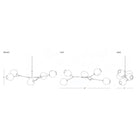 Modern Sputnik Smoky Gray/Amber Glass Branch Chandelier for Kitchen Island/Dining Room - Blushlighting