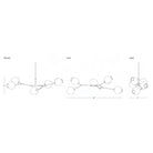 Modern Sputnik Smoky Gray/Amber Glass Branch Chandelier for Kitchen Island/Dining Room - Blushlighting