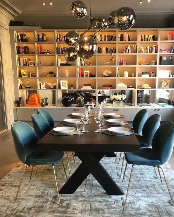 Modern Sputnik Smoky Gray/Amber Glass Branch Chandelier for Kitchen Island/Dining Room - 8 Globes/W89.76"*D33.07"*H22.8"Brass Finish/Clear GlassWarm LightBlushlighting