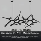 Modern Trendy Dining Room Lighting - 177” (L450cm)Warm light 3000KBlushlighting