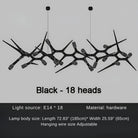 Modern Trendy Dining Room Lighting - 177” (L450cm)Warm light 3000KBlushlighting