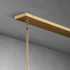 Modern Tulip Linear Chandelier for Dining Room and Bedroom - Brass10 HeadBlushlighting