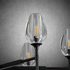 Modern Tulip Round Chandelier for Living Rooms and Bedrooms - Bronze8 HeadBlushlighting