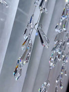 Modern Waterfall Tassel Crystal Chandelier for Dining & Kitchen-Chandelier-Blushlighting-Blushlighting