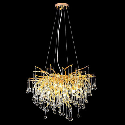 Doris Rain Branch Chandelier 23.5"D GBUd