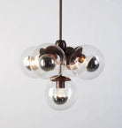 Modo Pendant - 5 Globes-Chandelier-Blushlighting-Blushlighting