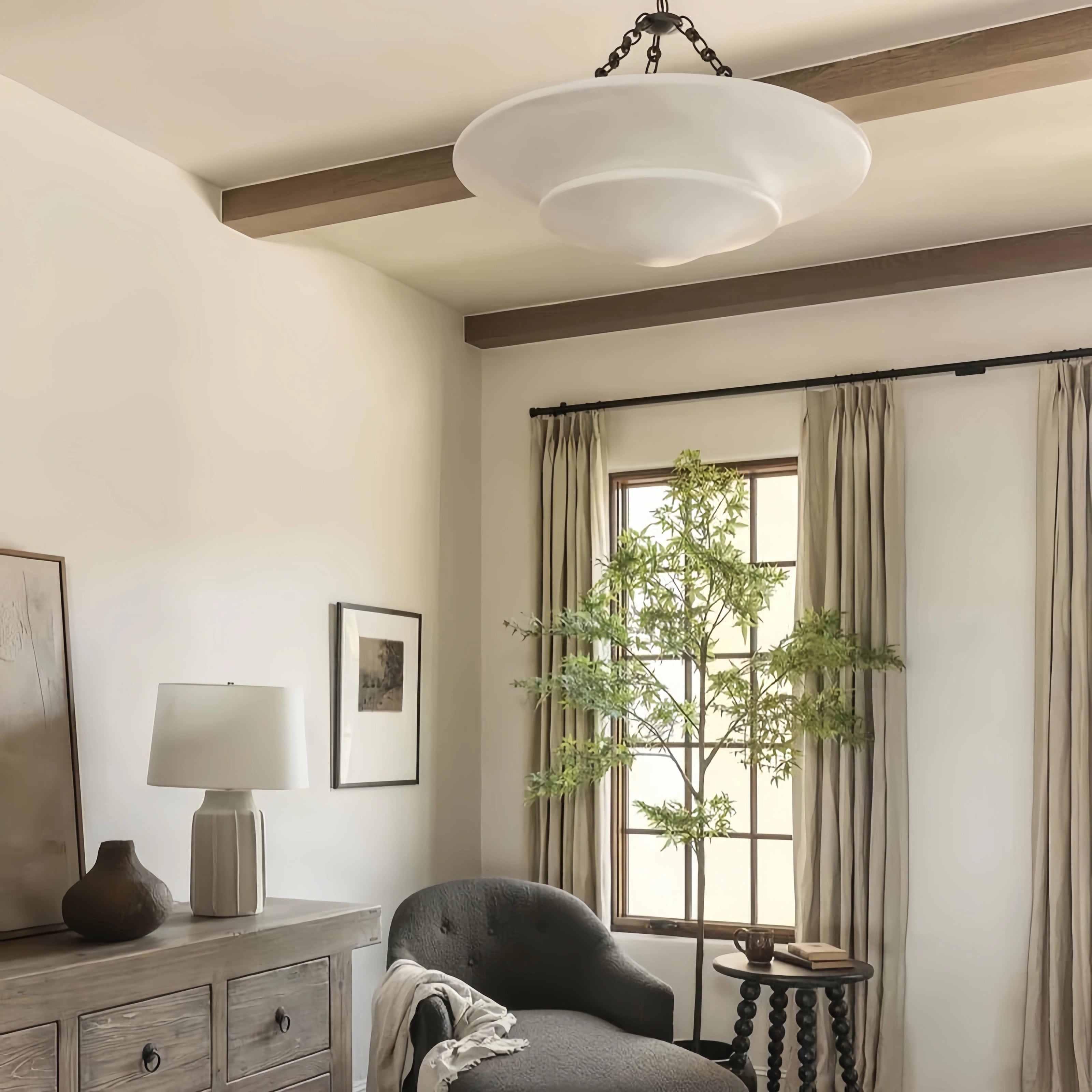 Molly Chandelier 40" W-