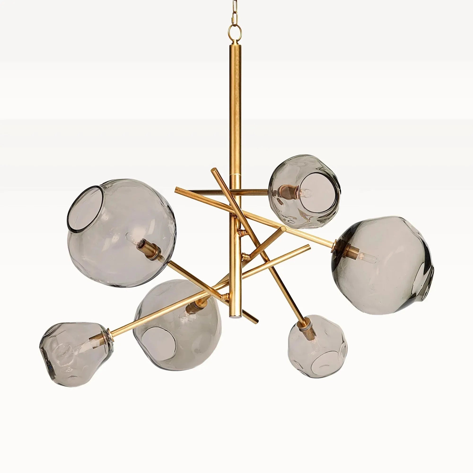 Molten Chandelier For Living room, Dining room - BrassBlushlighting