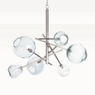 Molten Chandelier For Living room, Dining room - NickelBlushlighting