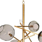 Molten Chandelier For Living room, Dining room - BrassBlushlighting