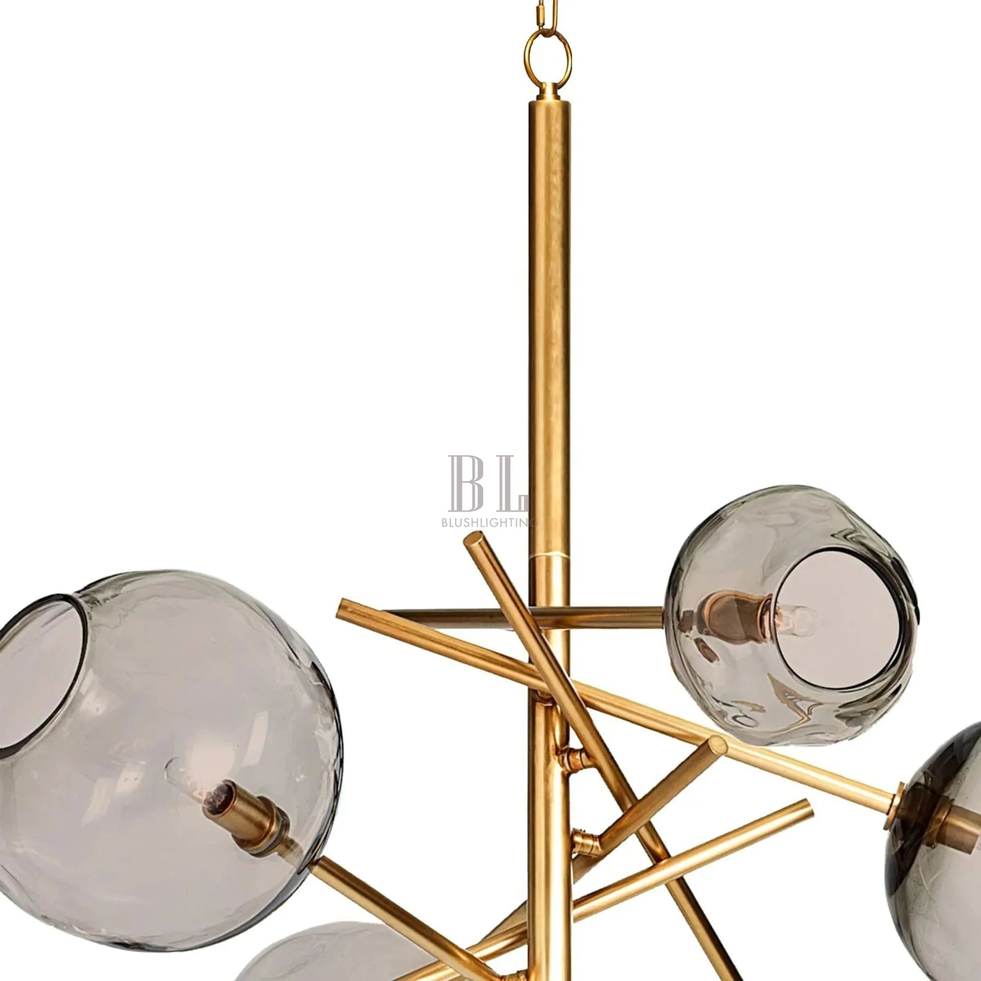 Molten Chandelier For Living room, Dining room - BrassBlushlighting