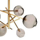 Molten Chandelier For Living room, Dining room - NickelBlushlighting
