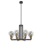 Monachopsis Large Gold & Black Chandelier - Blushlighting