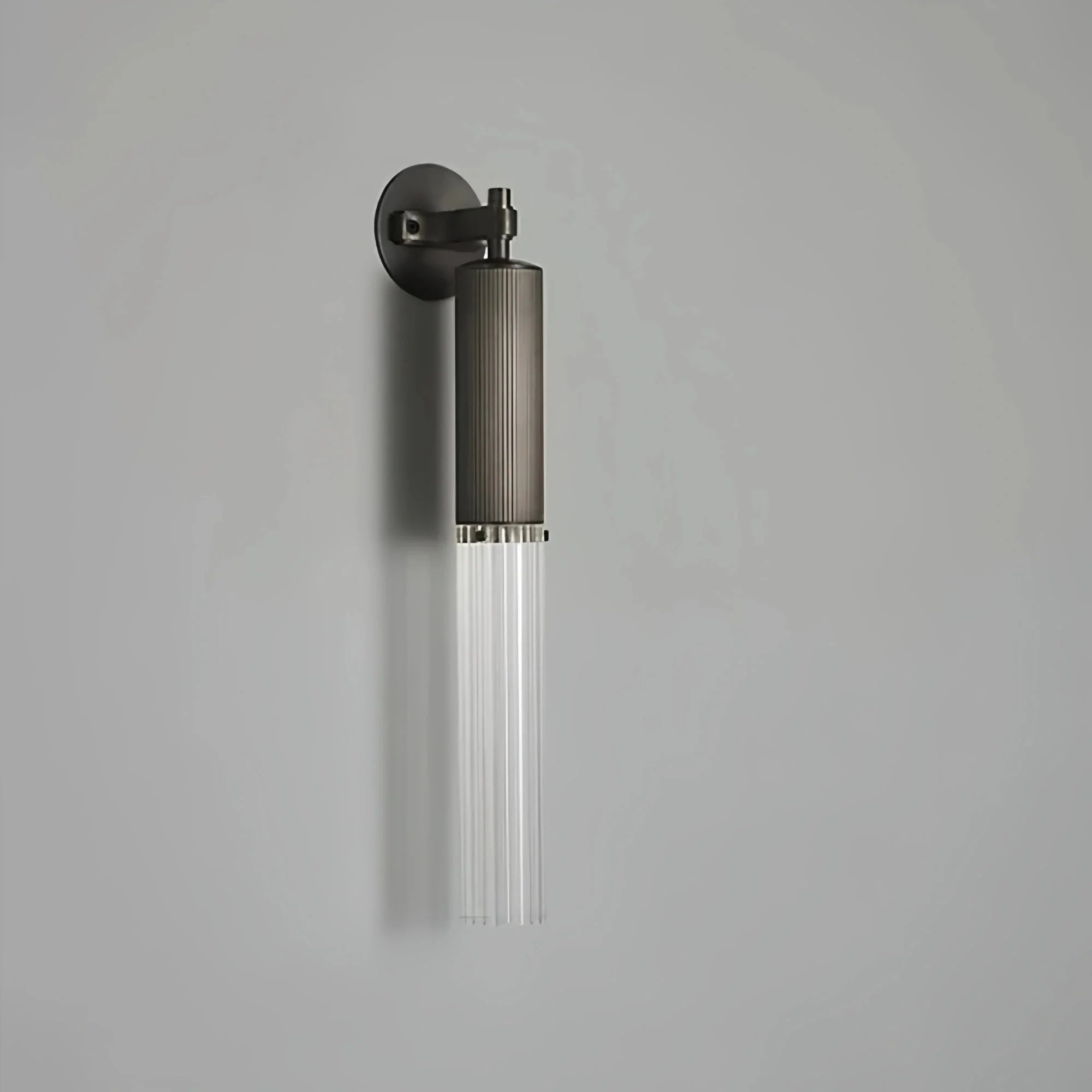 Morder Flume Wall Sconce - Satin NickelReededBlushlighting