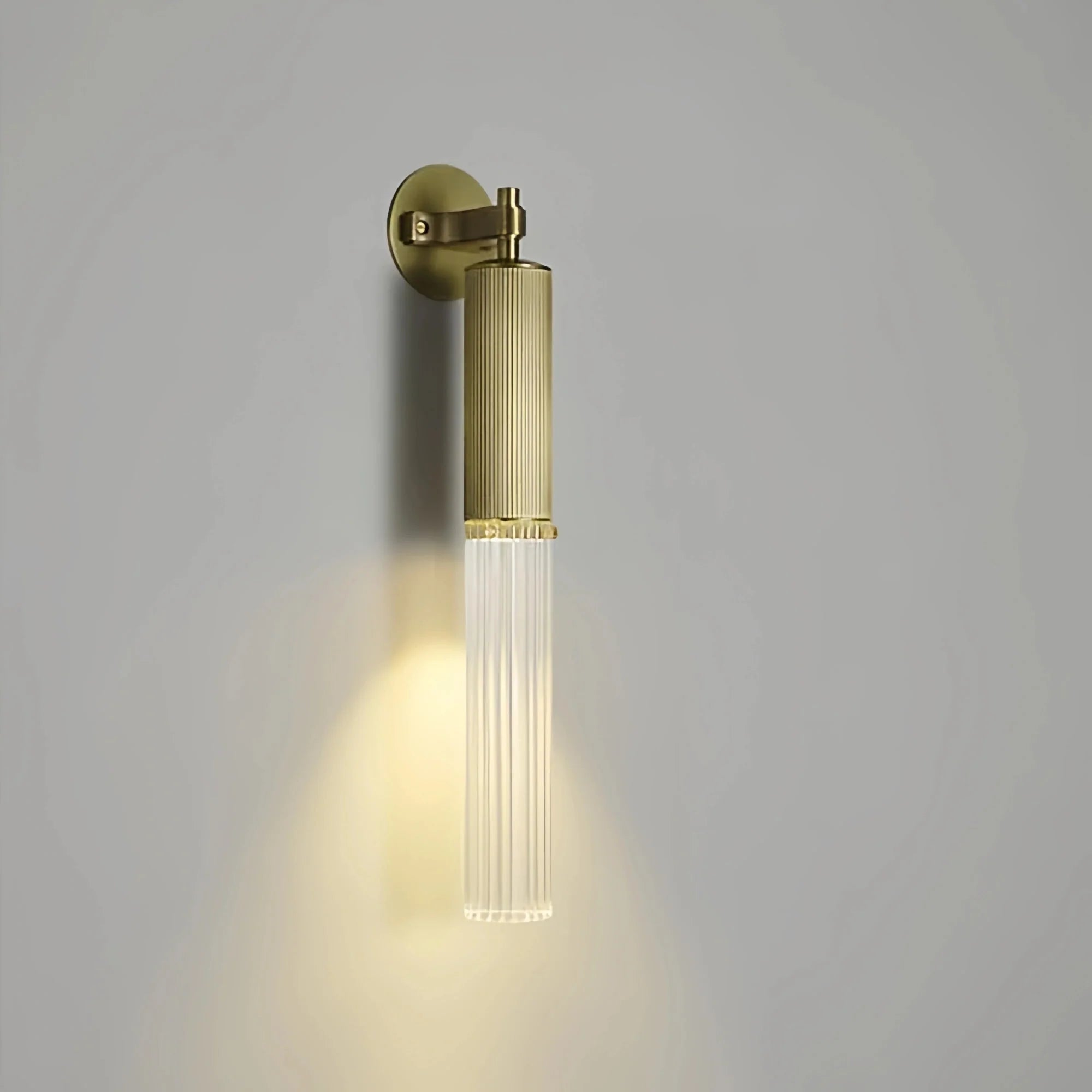 Morder Flume Wall Sconce - Satin NickelReededBlushlighting