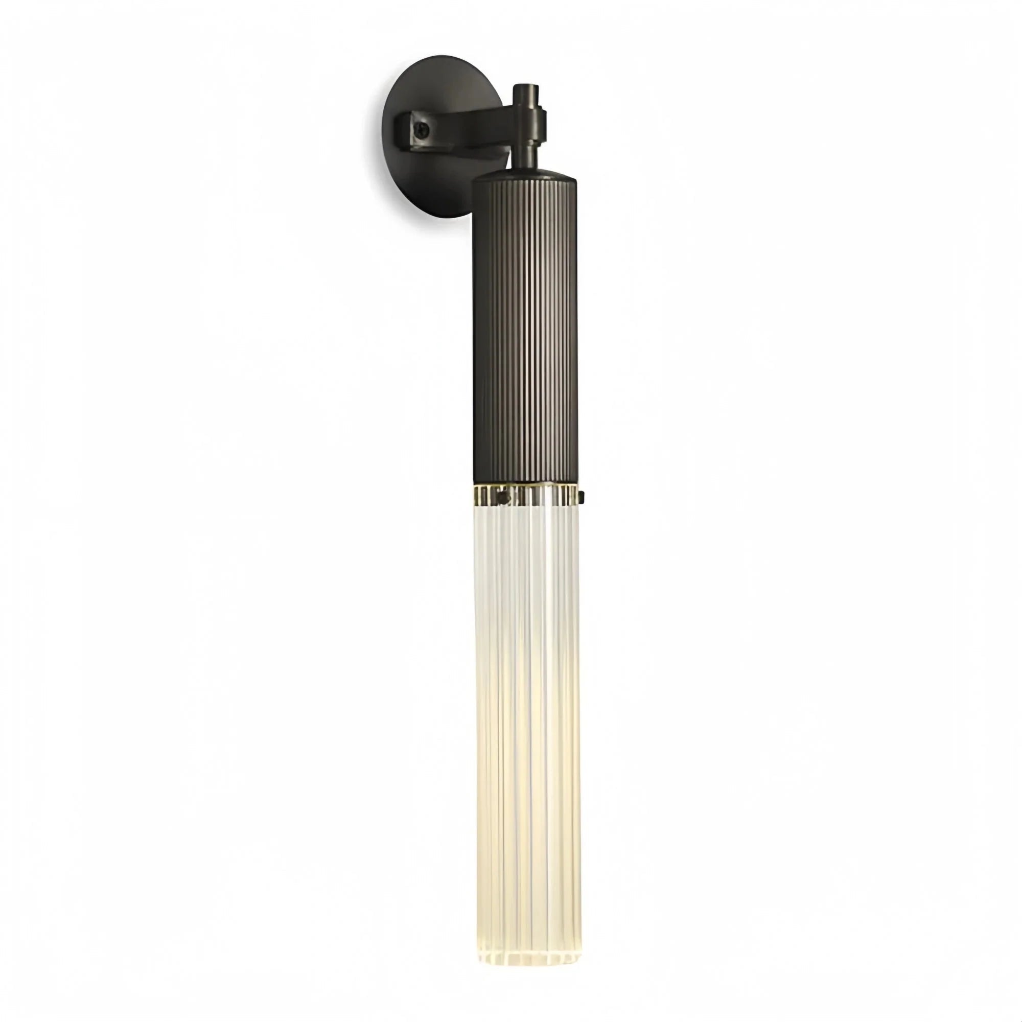 Morder Flume Wall Sconce - Satin NickelReededBlushlighting