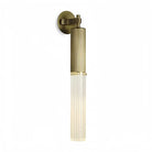 Morder Flume Wall Sconce - Satin NickelReededBlushlighting