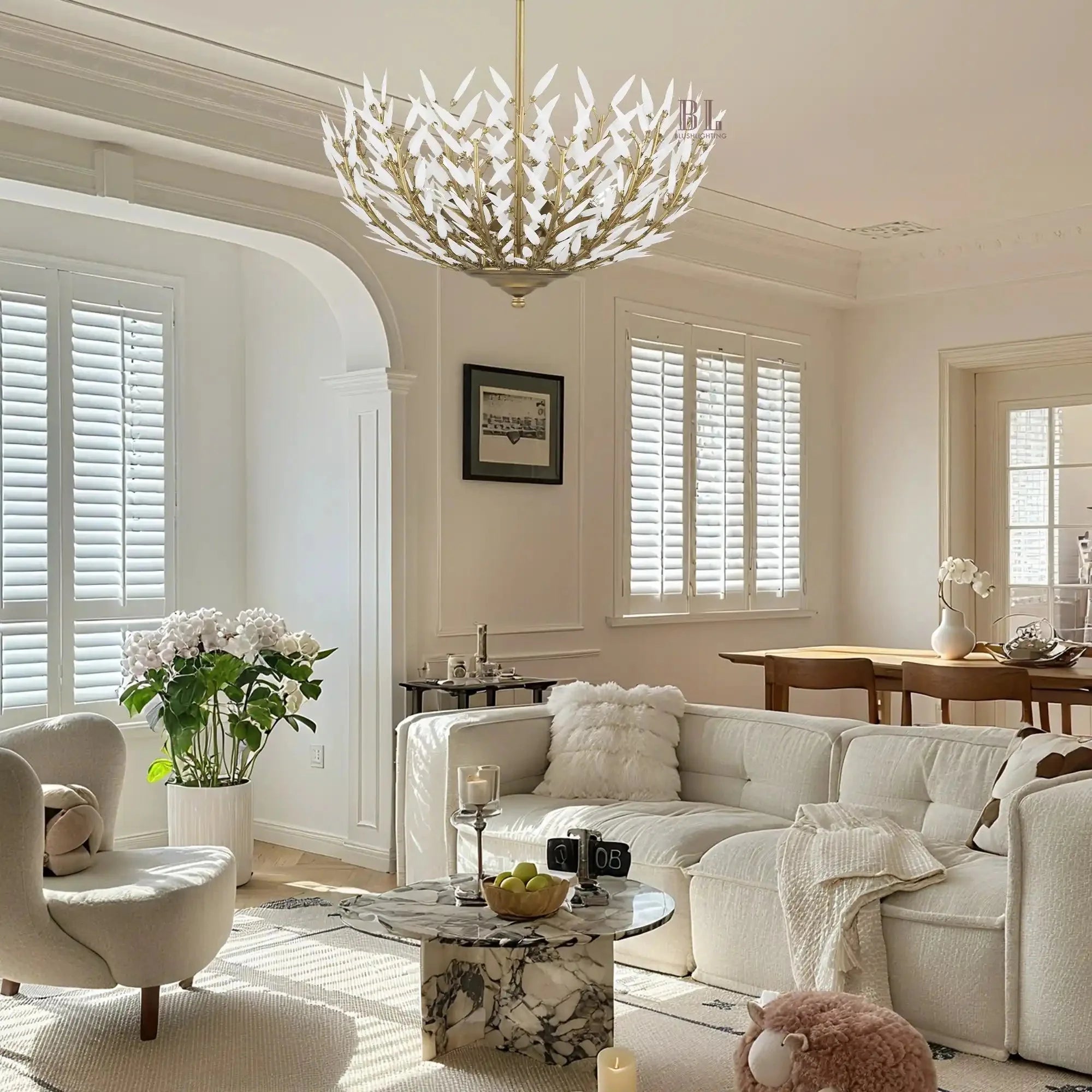 Morrigan Flushmount - Blushlighting