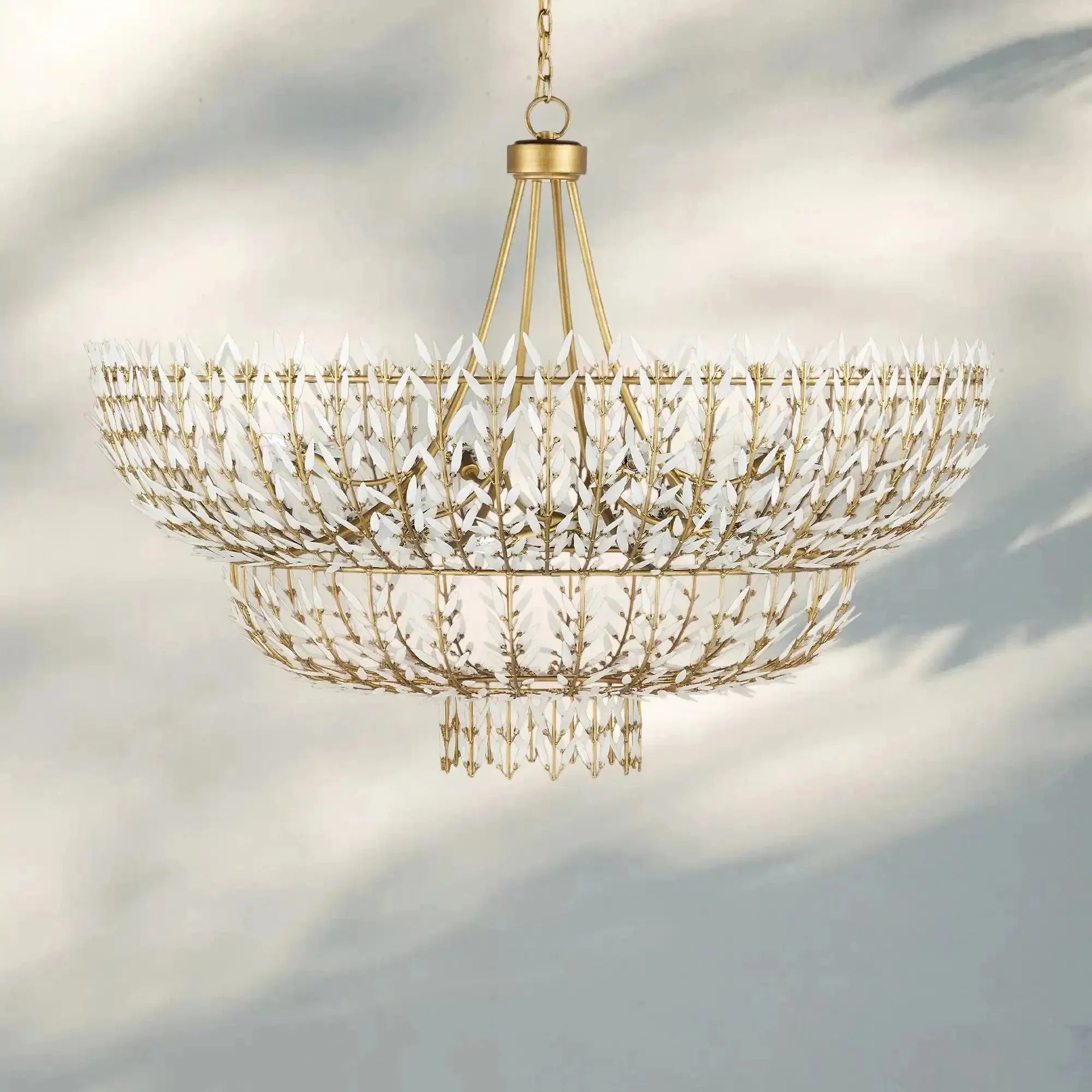 Morrigan Round Chandelier - 56"Blushlighting