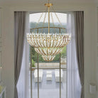 Morrigan Round Chandelier - 34"Blushlighting