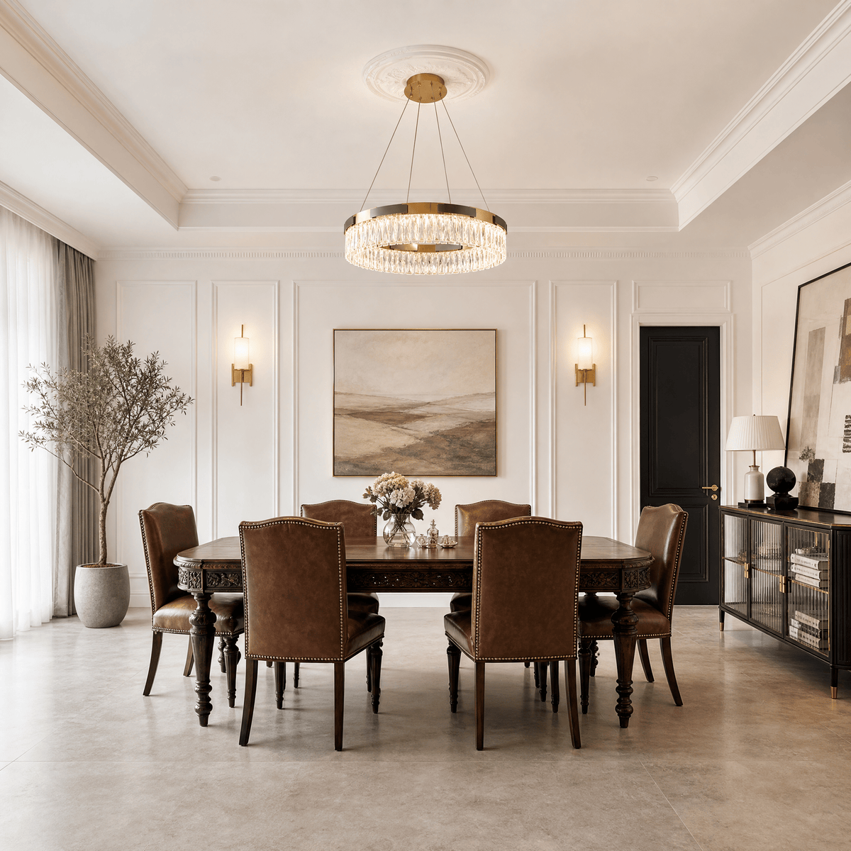 Mughetto Crystal Chandelier - Blushlighting